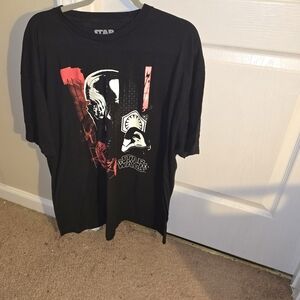 Star Wars Black and Red Graphic Tee